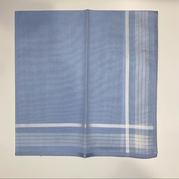 Men’s Blue Handkerchief - Picture 1 of 2